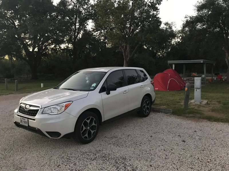 Yes it’s pretty much glamping. Whatever, the kids liked it.